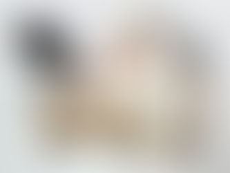 Vintage collage materials including paper cutouts, botanical textures, butterfly imagery, and art tools arranged on a workspace for creating mixed media collage art.