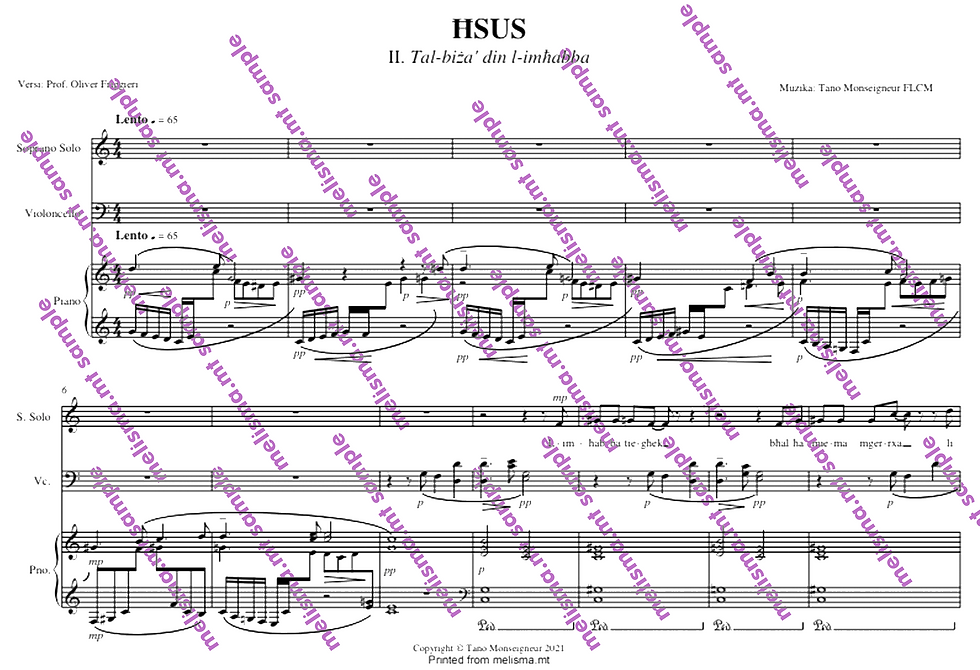 Thumbnail: Ħsus - II -Tal-Biża' din l-Imħabba