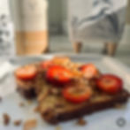 French toast with granola