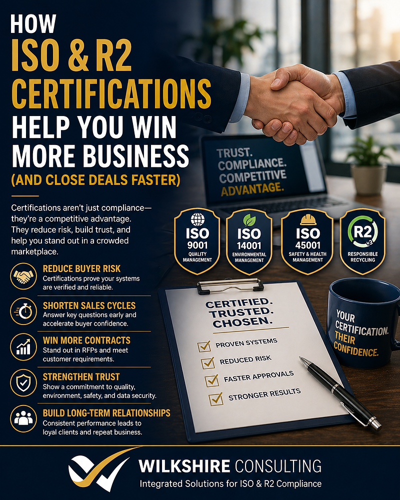 Iso Close Programme How ISO & R2 Certifications Help You Win More Business (And Close Deals ...