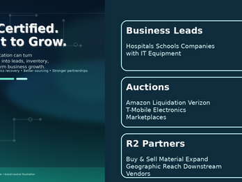 How R2 Certification Helps Grow Your Electronics Business, Win More Leads, and Source More Inventory