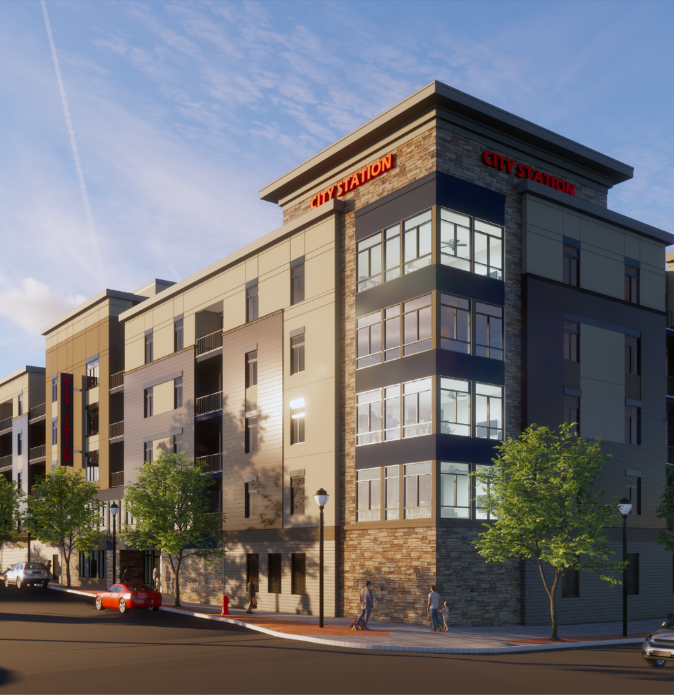 City Station North, Apartments & Office Building