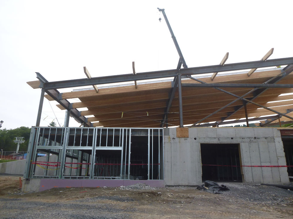 ORDA Belleayre Discovery Lodge - Steel and Concrete Structure
