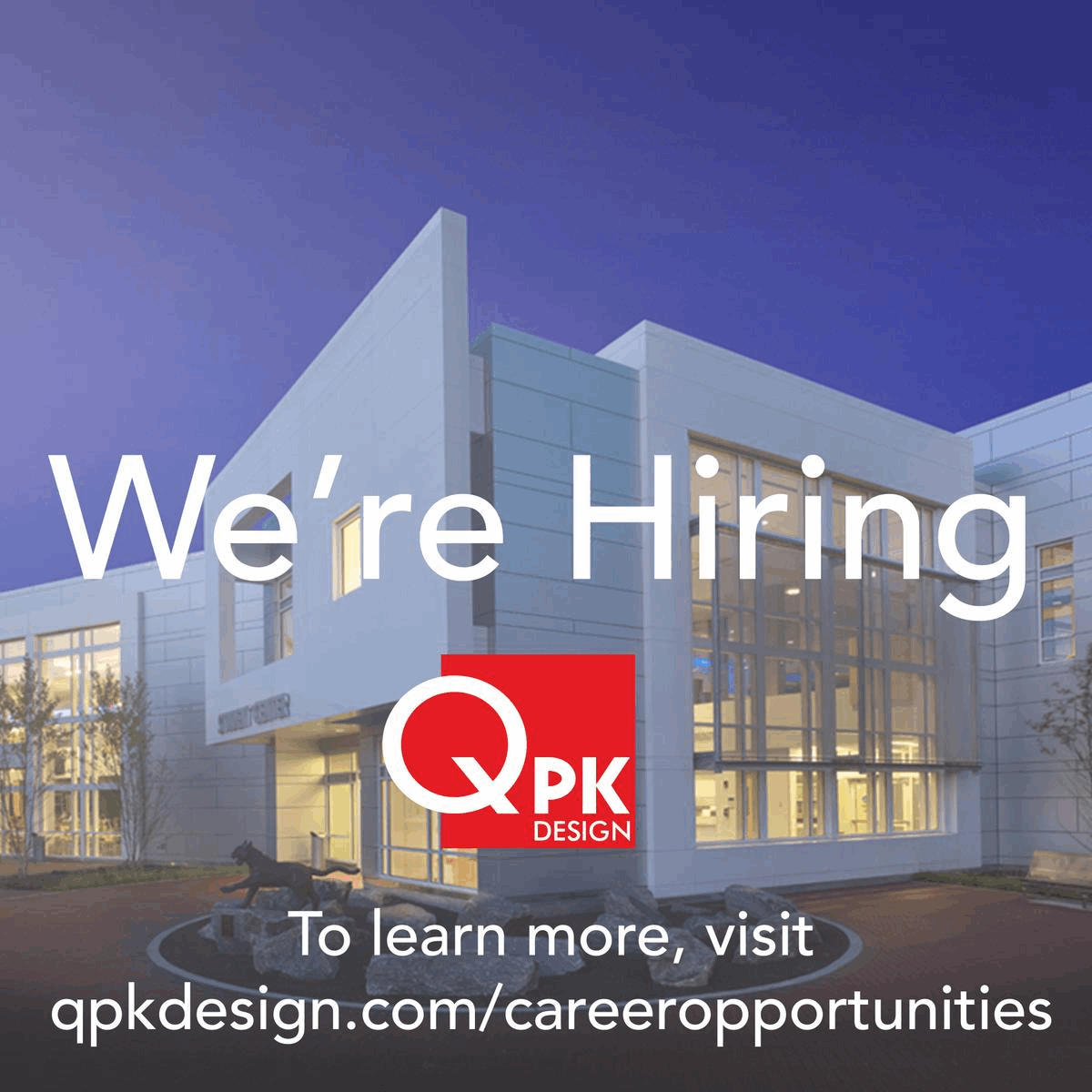 We're Hiring