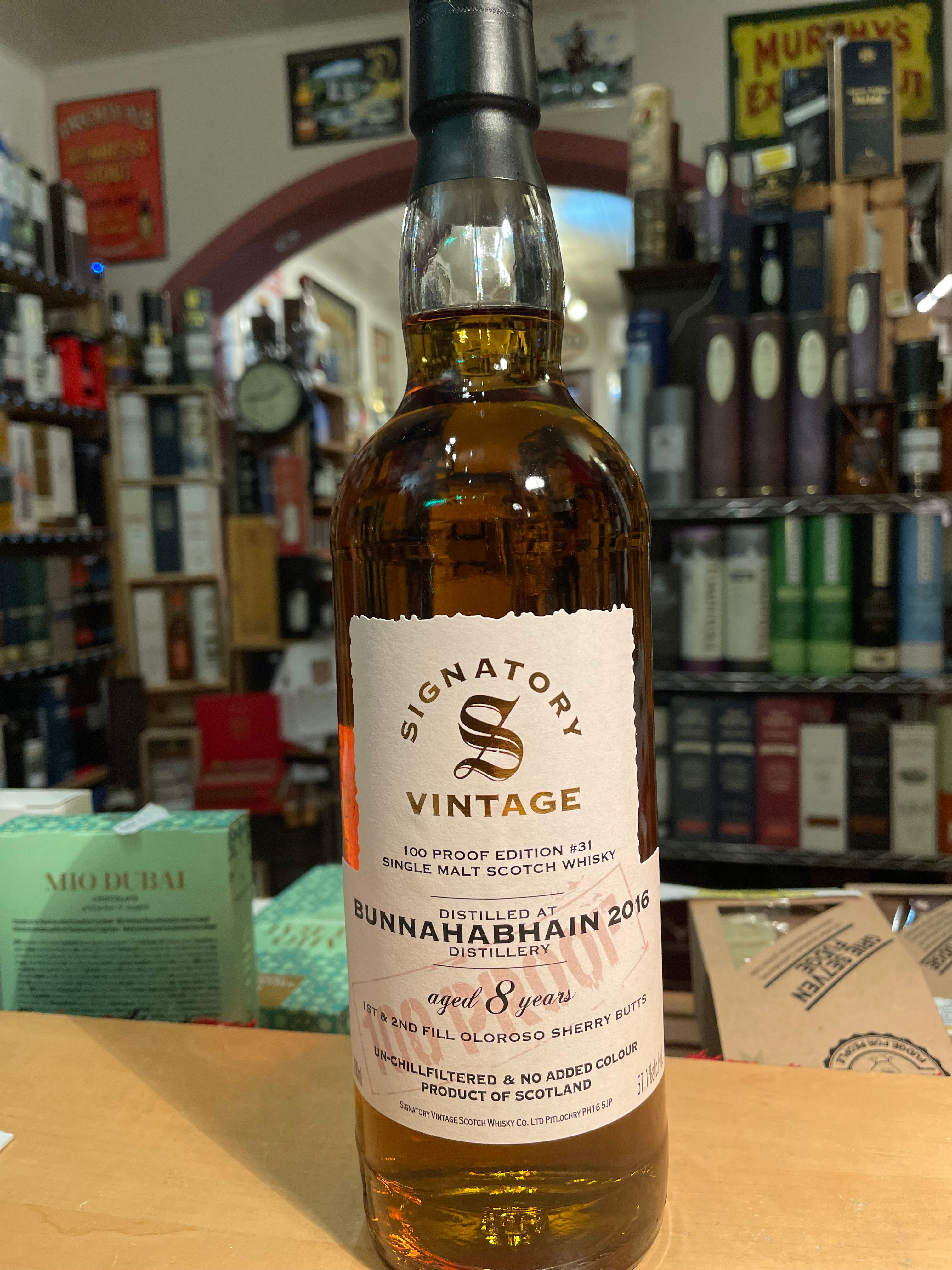 Bunnahanhain  2018  8 Years Signatory Single Malt Scotch Whisky