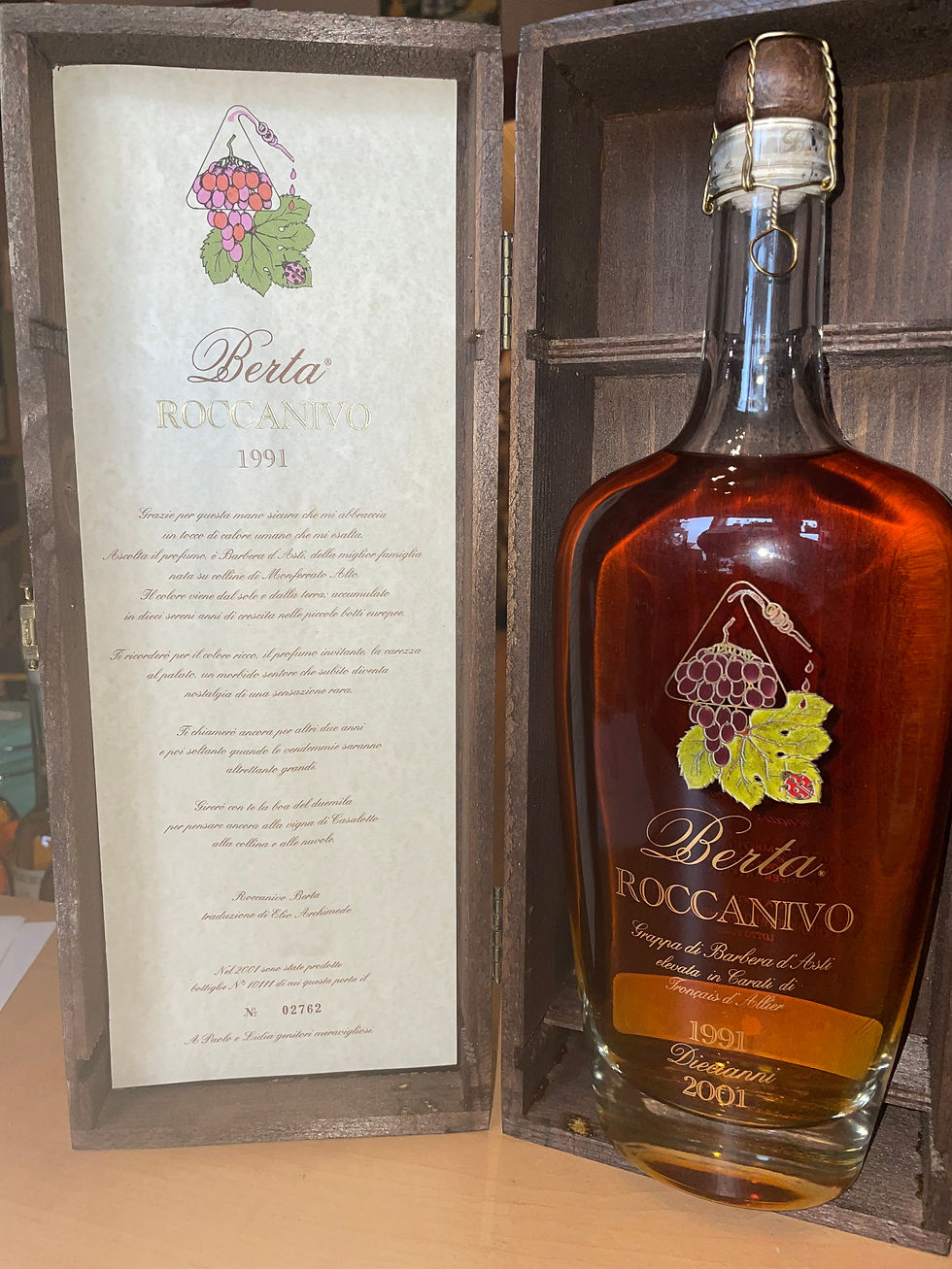 Miniaturbild: Berta 1991 Grappa Roccanivo