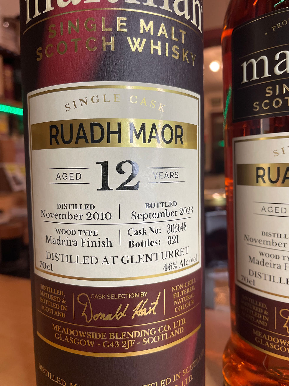 Miniaturbild: Ruadh Moar 12y Maltman Single Malt Scotch Whisky