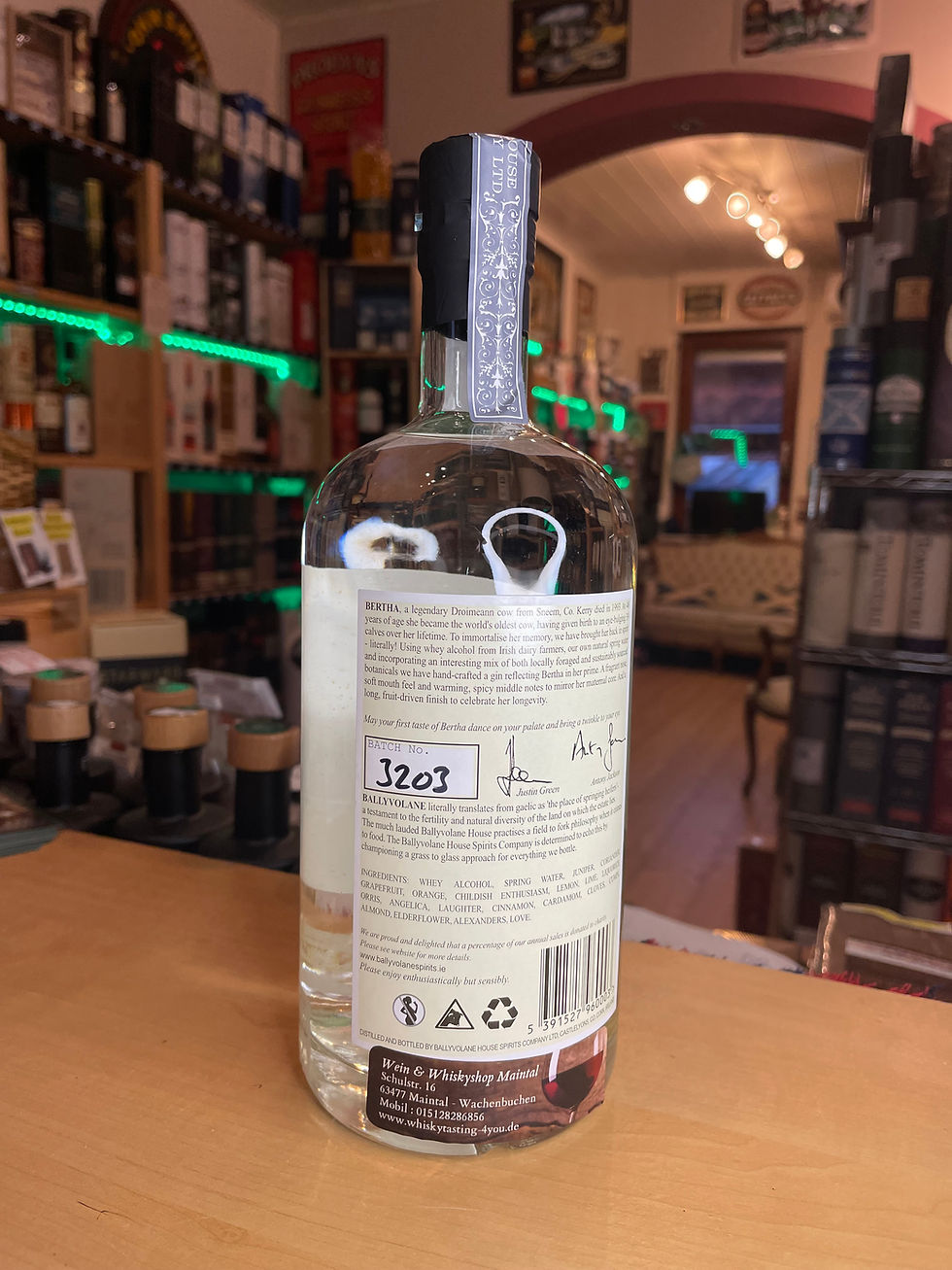 Miniaturbild: Berthas Revange Irish Gin