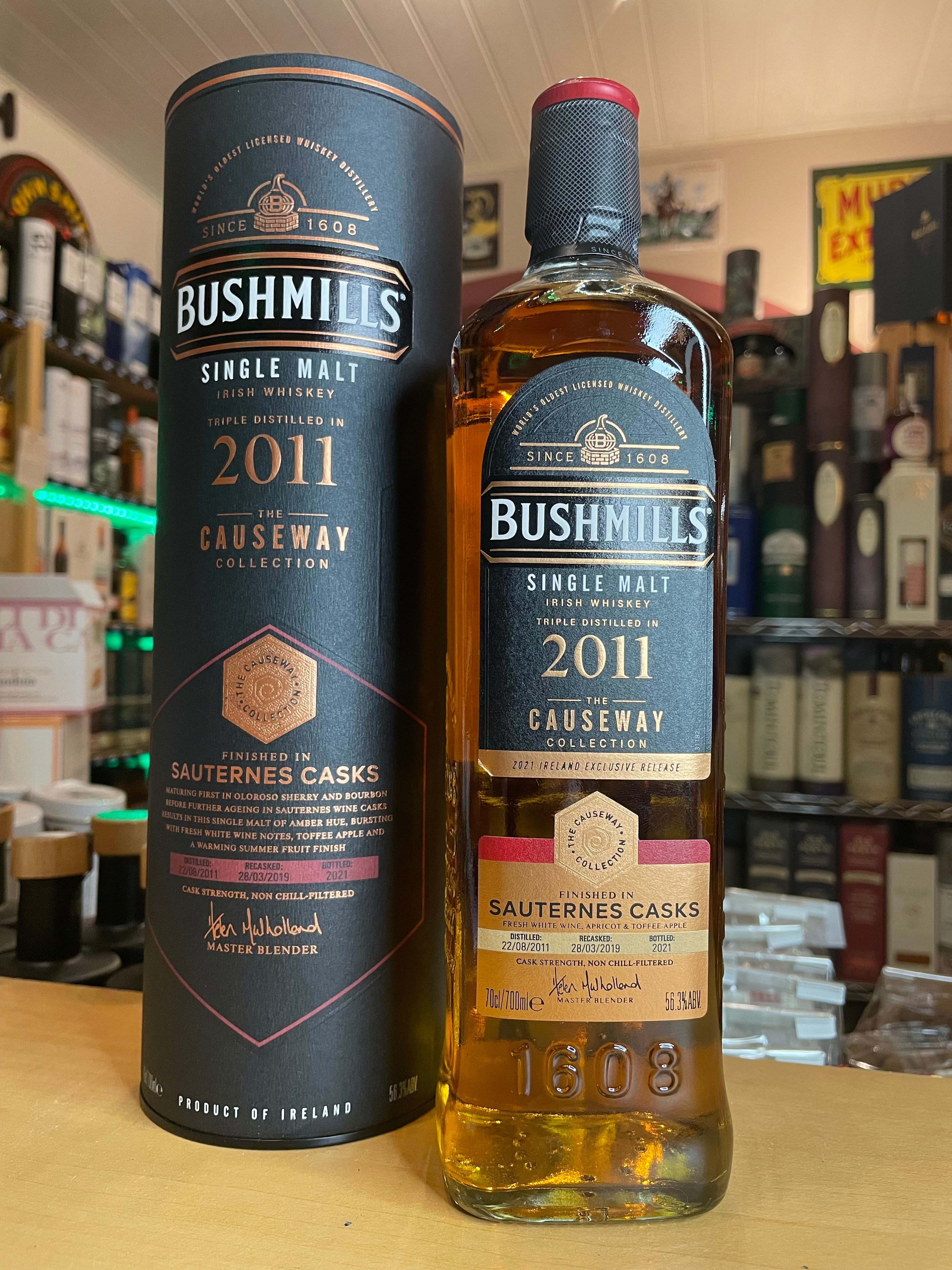 Bushmills 2011 Causeway Collection 2011 Single Malt Irish Whiskey