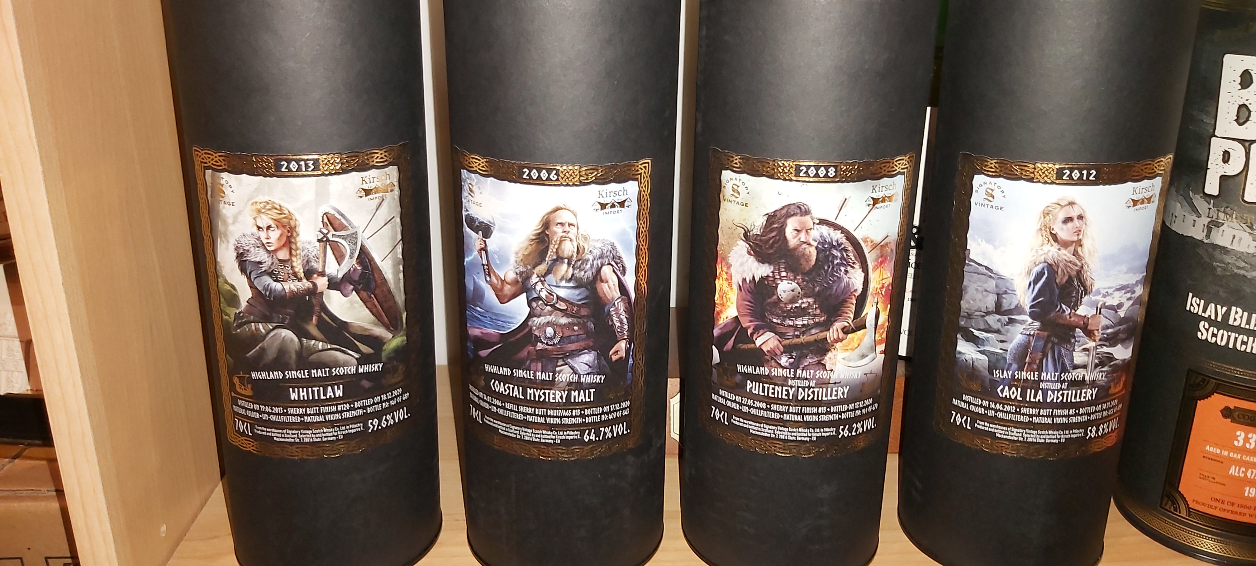 Signatory Viking Strength Serie 4 verschiedene