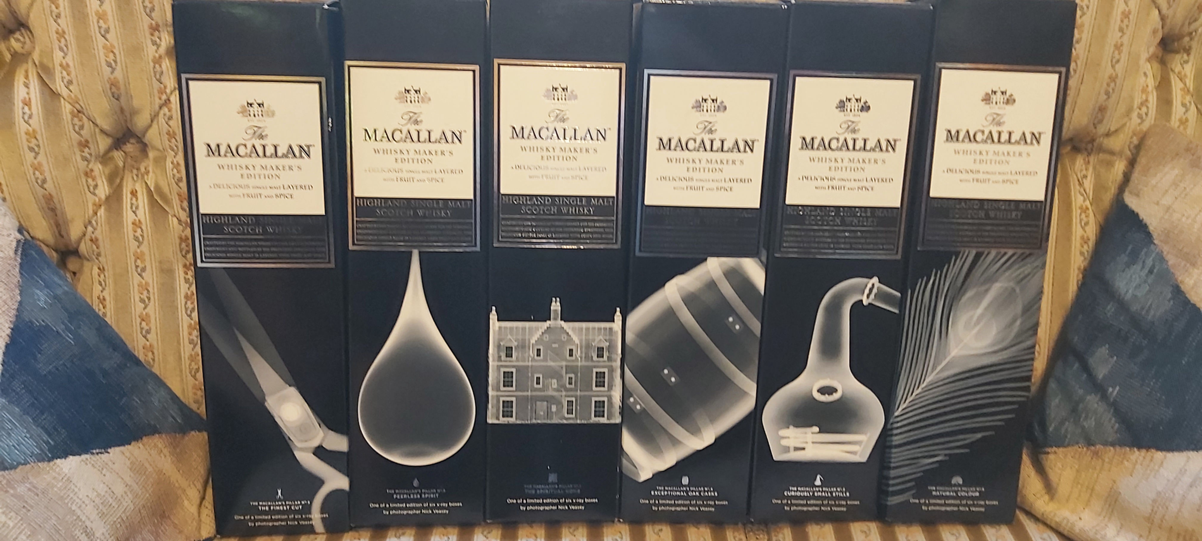 Macallan Marker´s Edition 6er Serie Scotch Single Malt