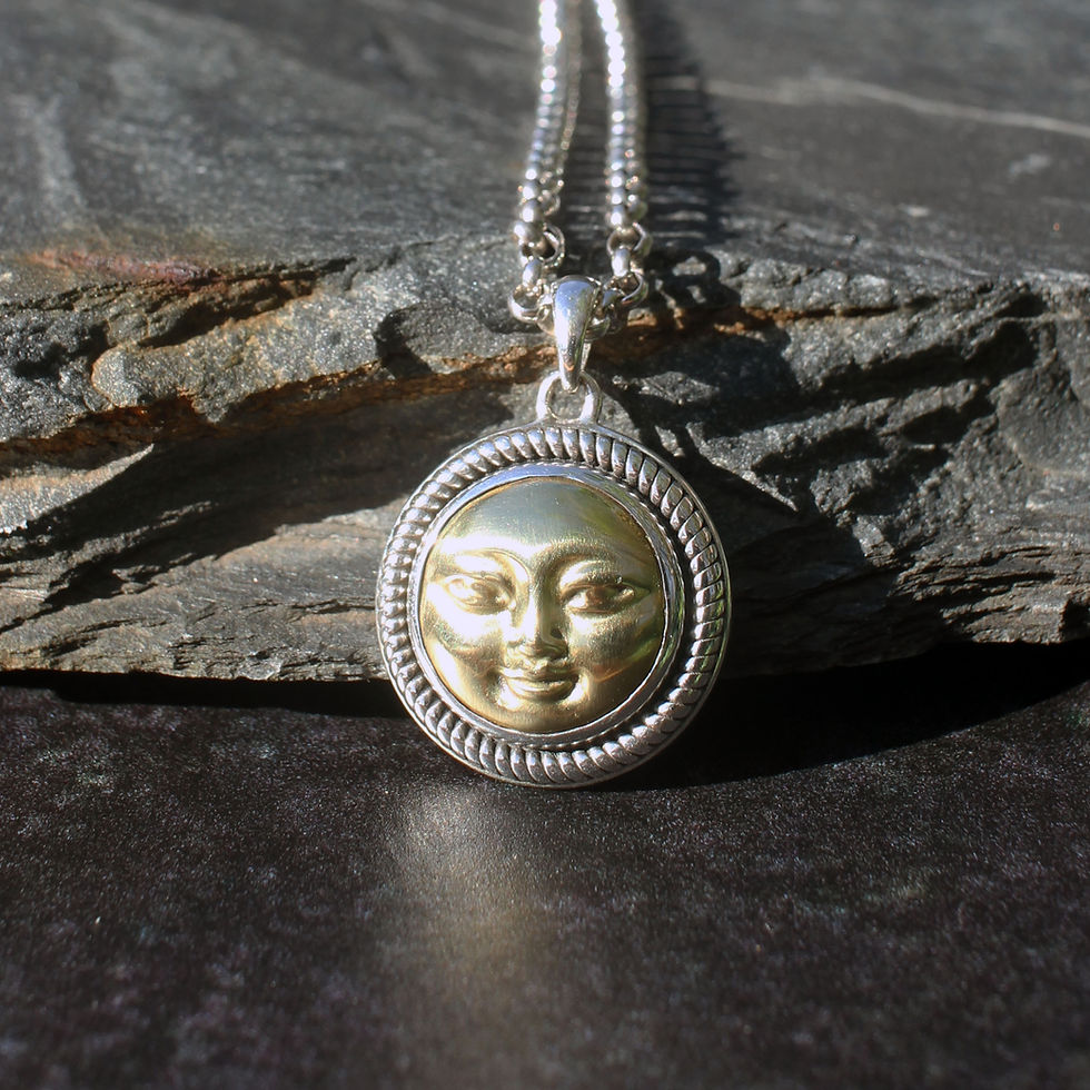 Thumbnail: Moon Face Pendant
