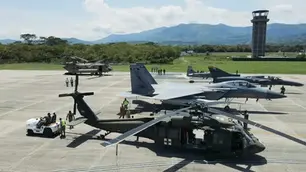 Operação simulada mobiliza militares de 22 países e aeronaves estrangeiras na Capital