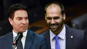 Câmara cancela passaportes de Eduardo Bolsonaro e Alexandre Ramagem