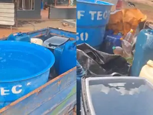 Sem água há dias, moradores de assentamento em Sonora recorrem a ‘empréstimo’ de vizinhos