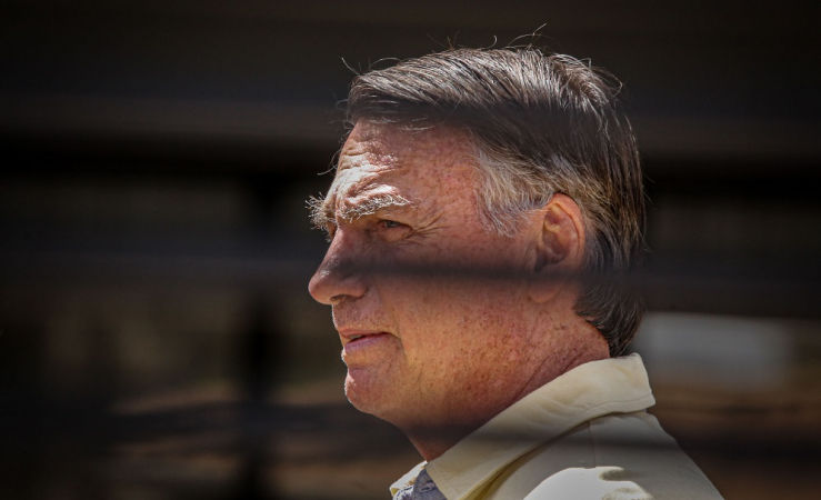 Bolsonaro apresenta hérnia inguinal bilateral, condição caracterizada pelo deslocamento de tecidos do abdômen pela parede muscular da virilha - SCARLETT ROCHA/AGIF - AGÊNCIA DE FOTOGRAFIA/ESTADÃO CONTEÚDO