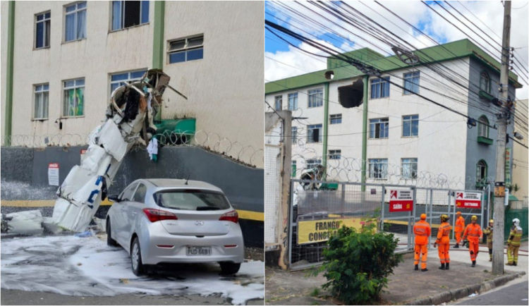 Avião de pequeno porte colide com prédio em BH; pelo menos duas pessoas morreram