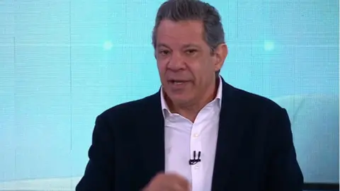 Em sabatina, Haddad critica segurança pública de SP e aponta deterioração nas contas do estado