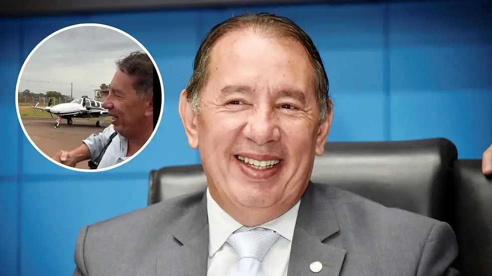 ‘Vou falar em juízo’, diz Gerson Claro, sem negar uso de verba para locação de avião
