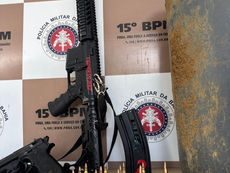 FICCO/Ilhéus e PMBA apreendem fuzil e drogas durante operação em Itabuna/BA