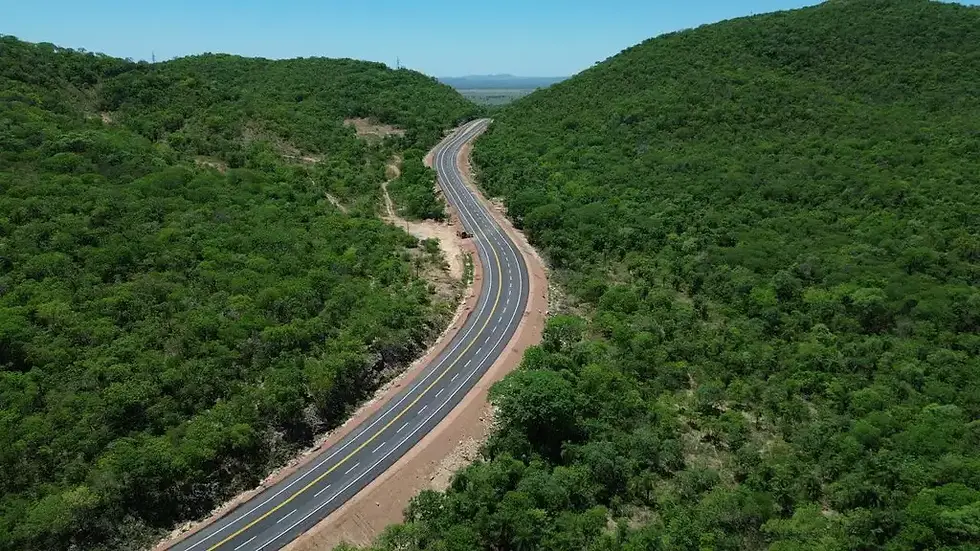 Restauração de 101,1 quilômetros da BR-267, no trecho entre Porto Murtinho e Alto Caracol (Foto: Divulgação)