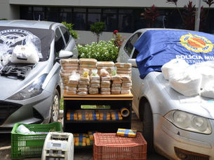 PF e PM/DF desarticulam laboratório de cocaína no DF