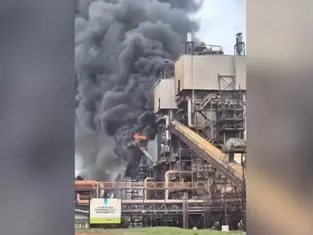 Incêndio atinge esteiras de usina em Nova Alvorada do Sul