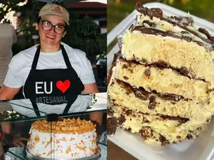 Paraense que ama Goiânia e se encantou com lindas tortas das feiras reproduz produto em MS