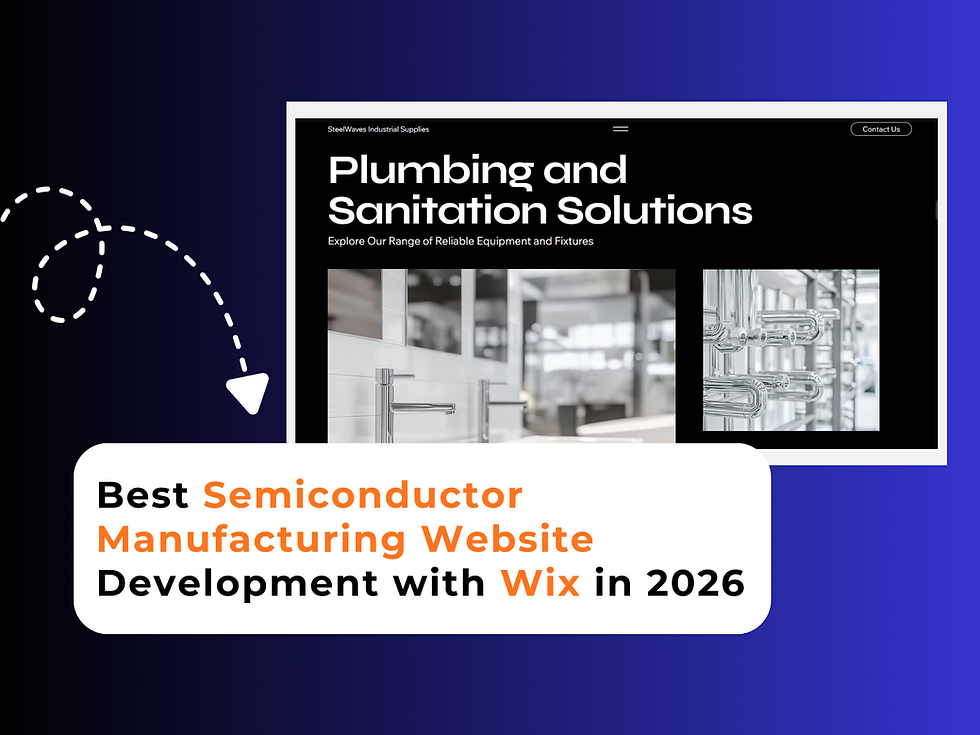 Best Semiconductor Manufacturing Website Development with Wix in 2026