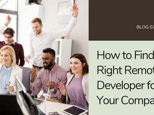 How to Find the Right Remote Developer for Your Company?