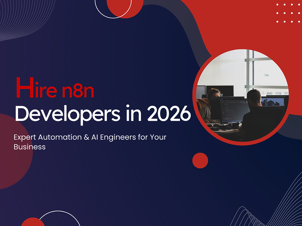 Hire n8n Developers in 2026: Expert Automation & AI Engineers for Your Business