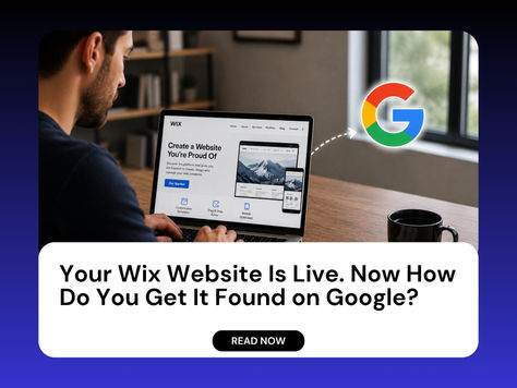 Your Wix Website Is Live. Now How Do You Get It Found on Google?