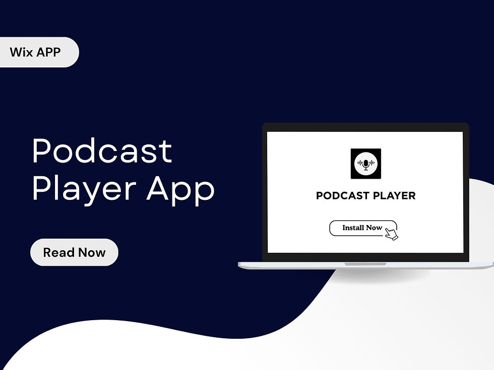 Podcast Player Wix App: Showcase Your Episodes Automatically from an RSS Feed