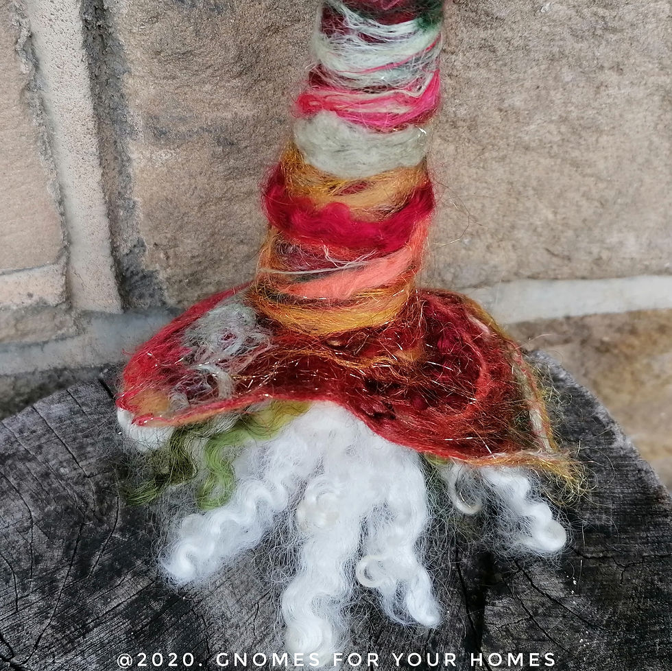 Thumbnail: Hedley of the Hedgerow, Felted Gnome