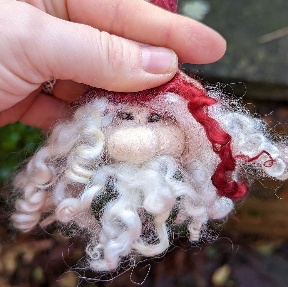 Thumbnail: Crispin Cranberry, Gnome of Christmas, ornament, MADE TO ORDER