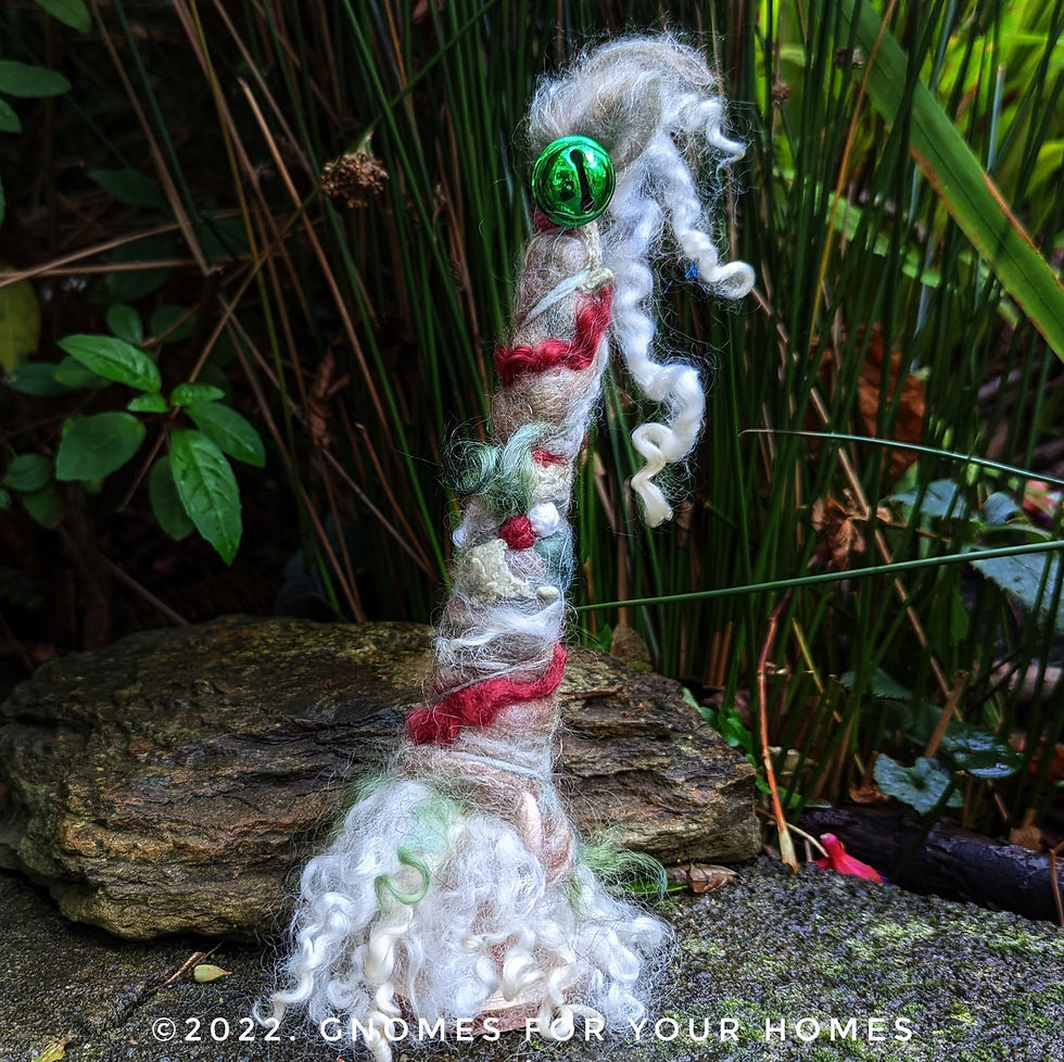 Thumbnail: MADE TO ORDER Thallo Thicket, Gnome of Yuletide.  