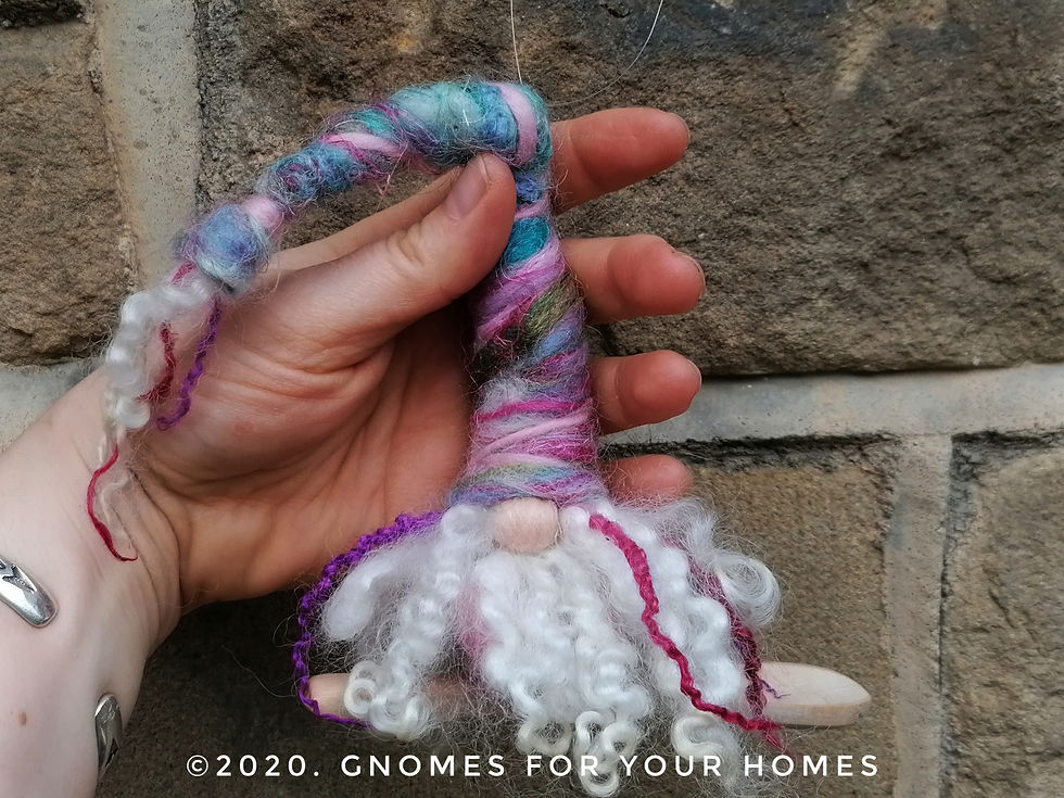 Thumbnail: Harold of the Hummingbirds, Spoonie Ornaments. MADE TO ORDER