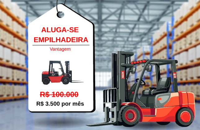 Aluga-se Empilhadeira