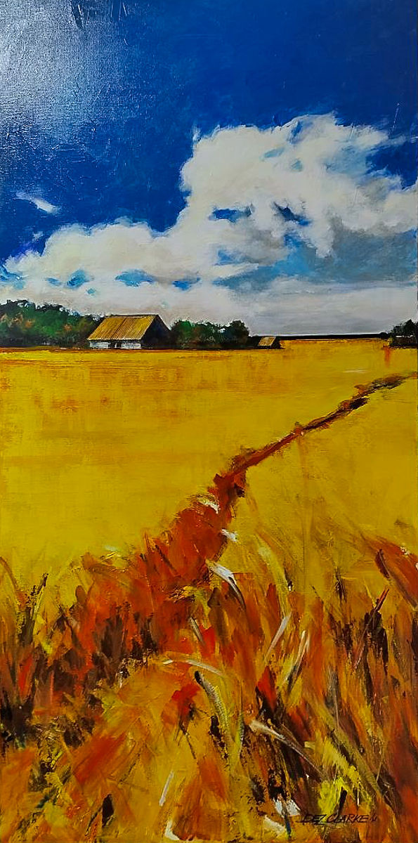 'Wheat Fields'
Acrylic
Dez Clarke