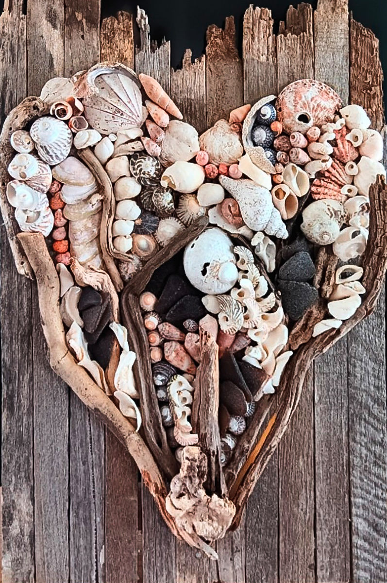 'Shell Heart'
Beach finds
Hanneke Barentsen
