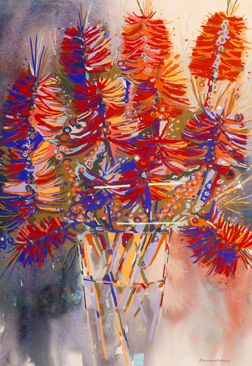 'A Bunch of Red' SOLD