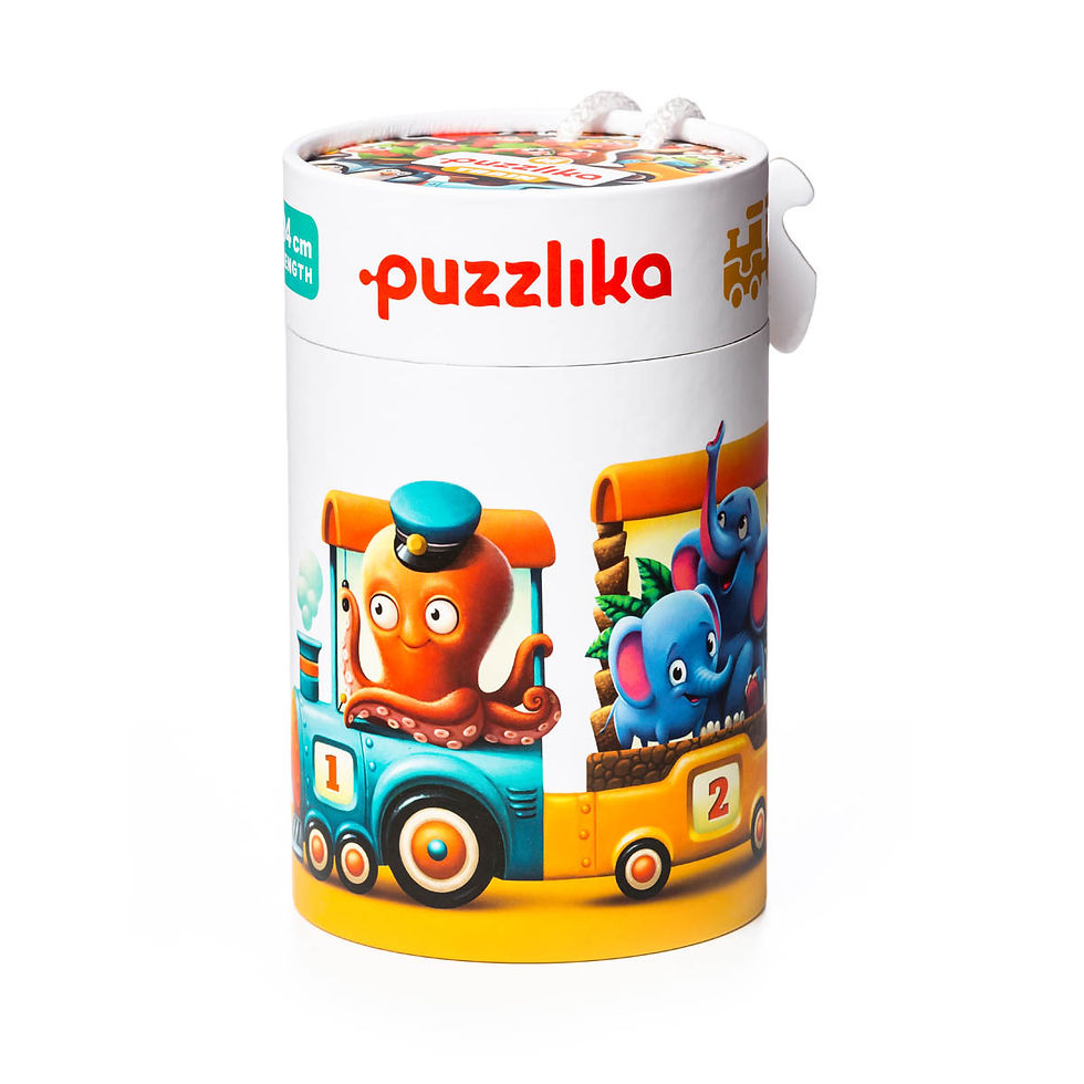 Miniature : Puzzles train
