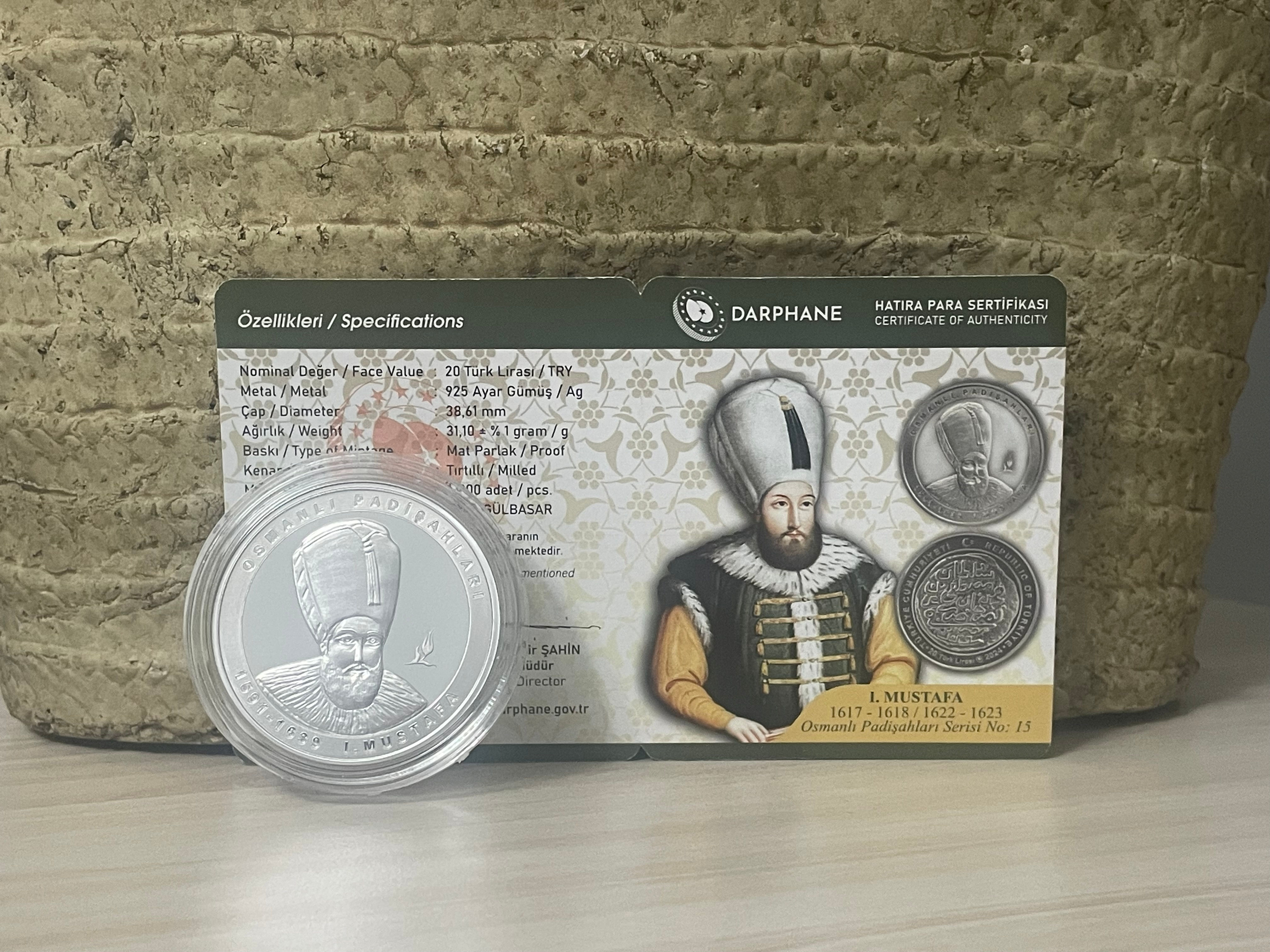 2024 - I. Mustafa Gümüş Hatıra Parası