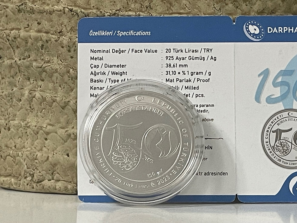Thumbnail: 2023 - Borsa İstanbul Gümüş Hatıra Parası