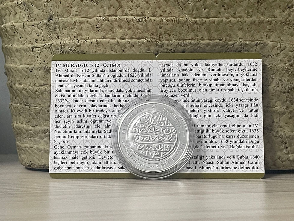 Thumbnail: 2024 - Sultan IV. Murad Gümüş Hatıra Parası
