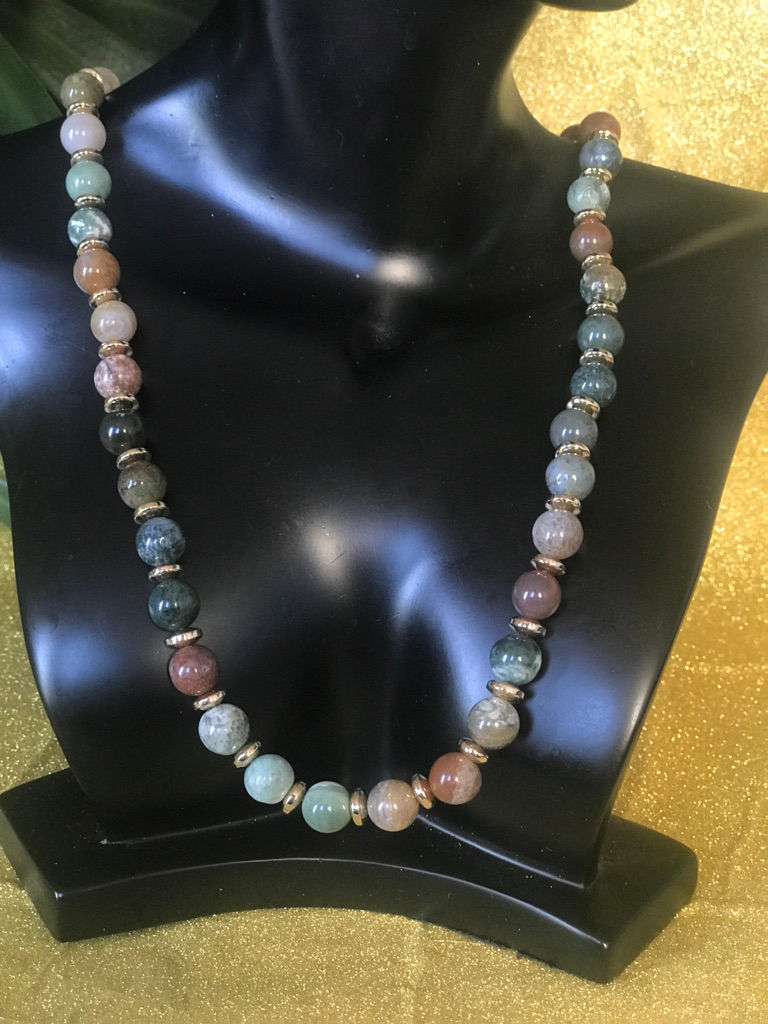Collier en tournaline Elbaïte