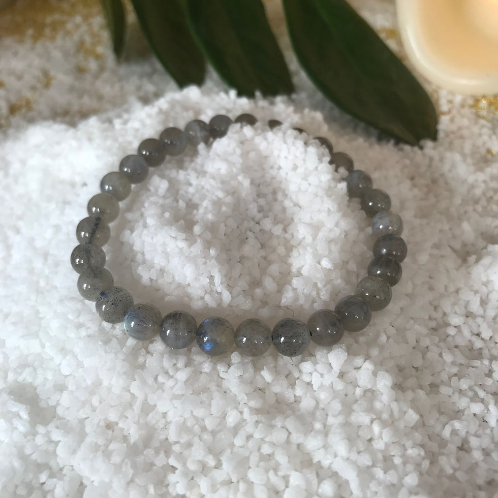 Miniature : Bracelet en pierre la bradorite