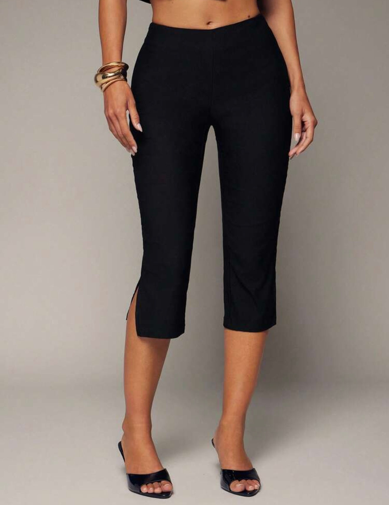 Pantalón Capri Black