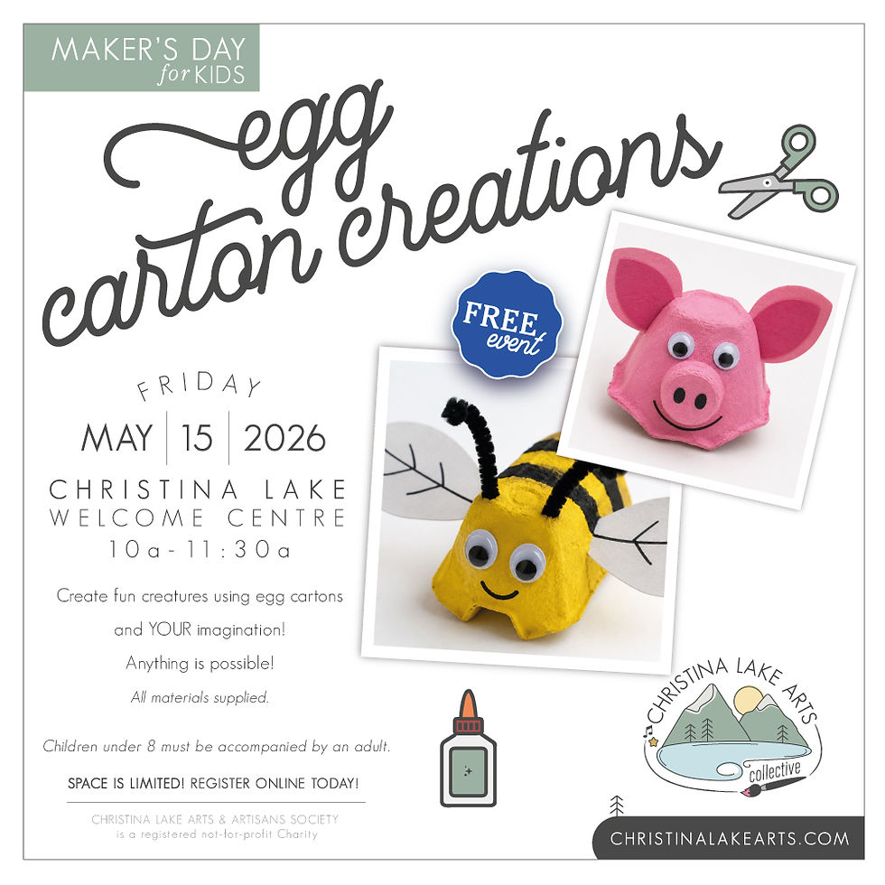 MAKERS DAY ~ EGG CARTON CREATIONS