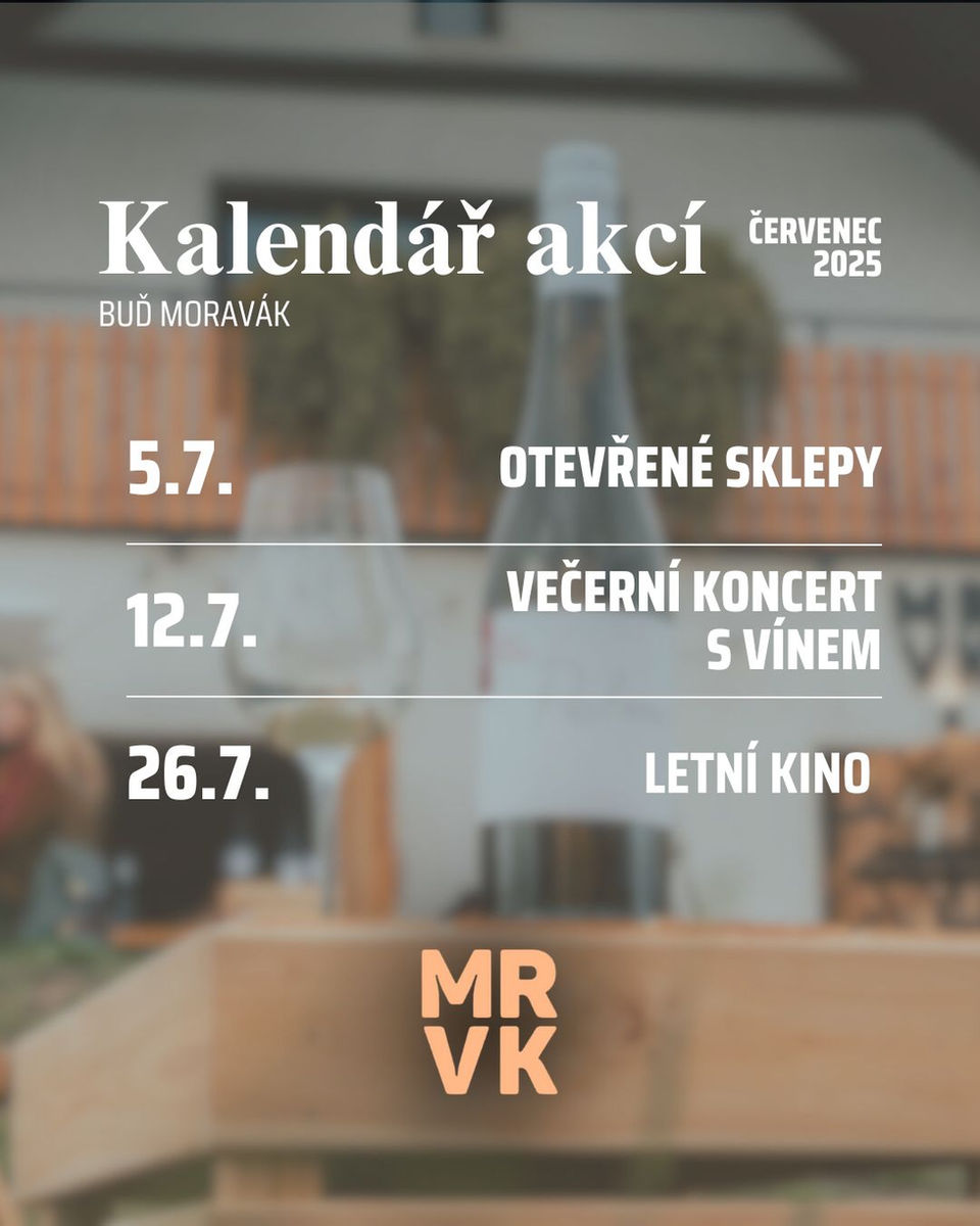Vinařská akce - Červenec